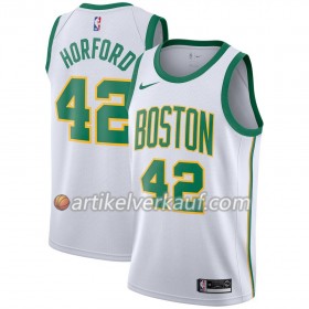 NBA Boston Celtics Trikot Al Horford 42 2018-19 Nike City Edition Weiß Swingman - Herren